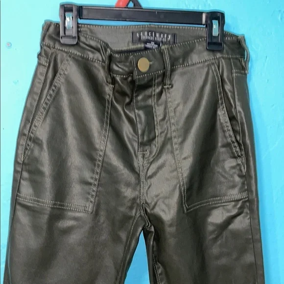 Sanctuary Women's dark green Standard Surplus skinny pants size 26 - Picture 5 of 9